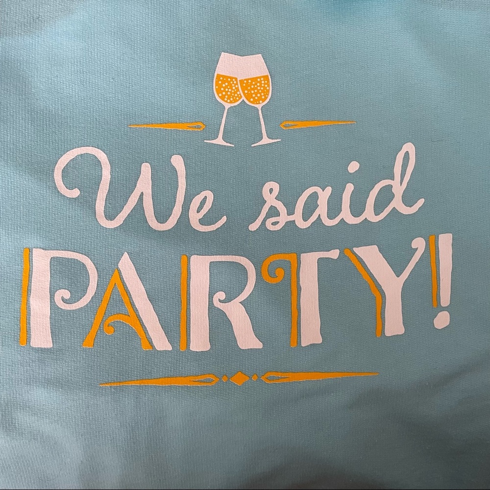 5/$25 We said Party Racerback Tank Size M - Picture 4 of 4